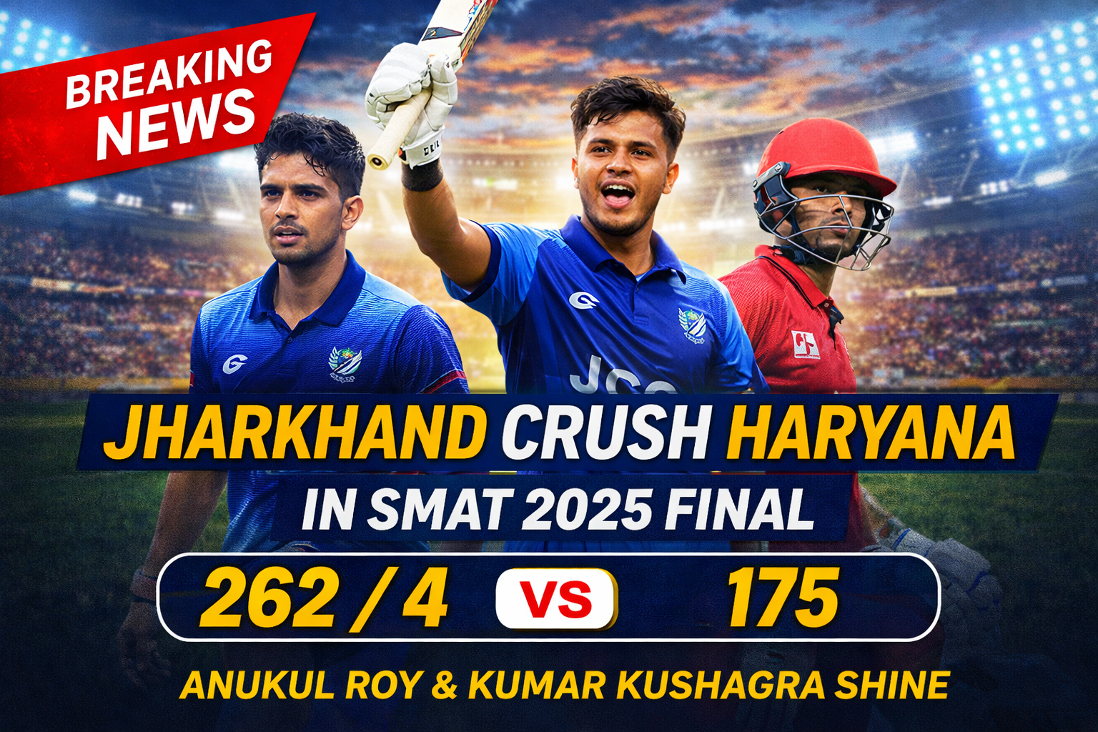 Anukul Roy SMAT performance